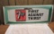 7 Up advertising metal sign