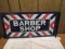 Barber Shop metal sign