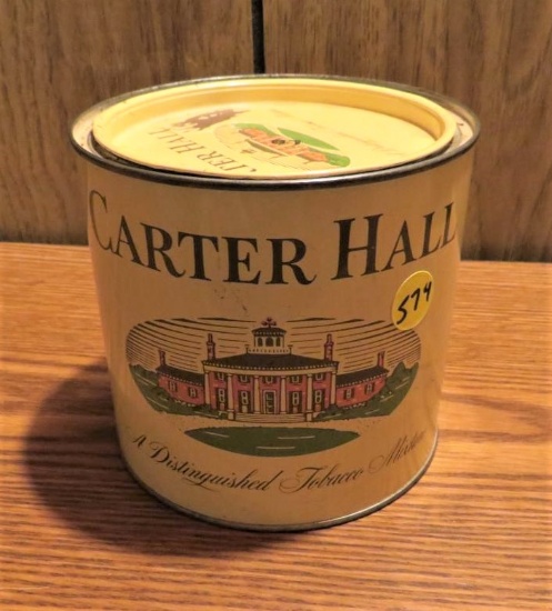 Carter Hall tobacco tin
