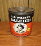 Sir Walter Raleigh tobaco tin