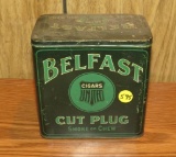 Belfast tobacco tin