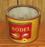 Model tobacco tin