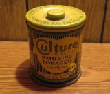 Culture tobacco tin
