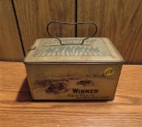 Winner tobacco tin