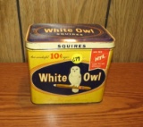 White Owl tobacco tin