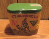 Camel tobacco tin