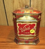 Velvet tobacco tin