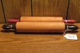 2 vintage rolling pins