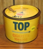 Top tobacco tin