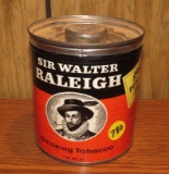 Sir Walter Raleigh tobacco tin