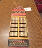 Cooper razor blades