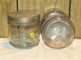 Glass cigar jars