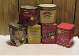 Tobacco tins