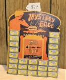 Mystery edge razor blades