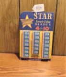 Star razor blades