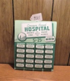 Hospital razor blades