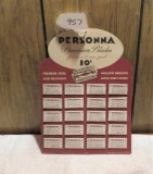 Personna razor blades