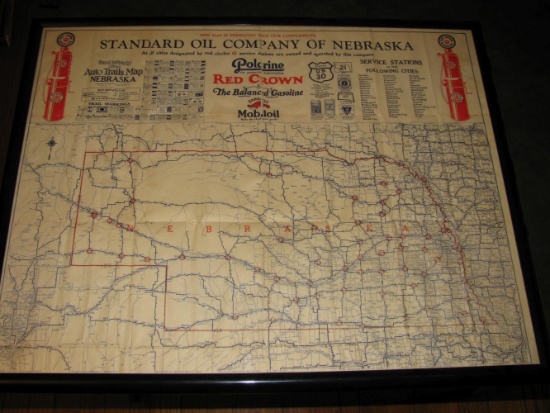 Standard Oil Company of Nebraska Map