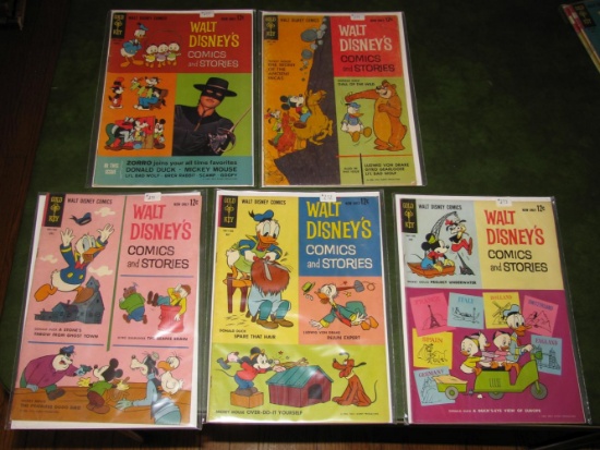 5 Walt Disney Comics and Stories