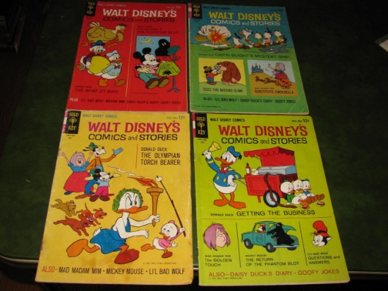 4 Walt Disney Comics and Stories