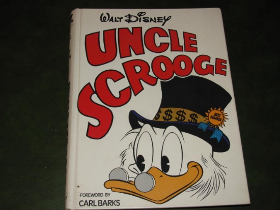 Hard Cover Book: Walt Disney Uncle Scrooge Foreword by Carl Banks