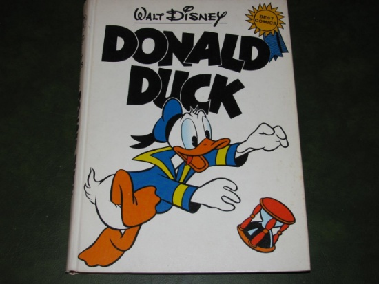 Hard Cover Book: Walt Disney Donald Duck