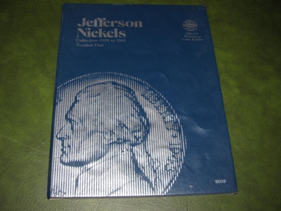 2 Jefferson Nickels Book (33 Nickels)
