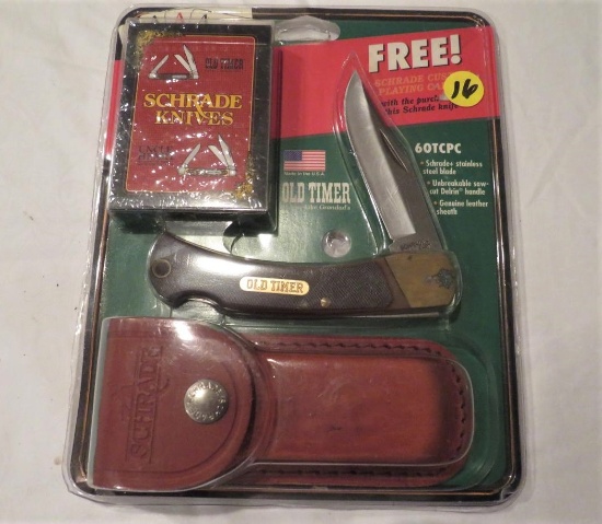 Schrade Old Time 4" blade NIP