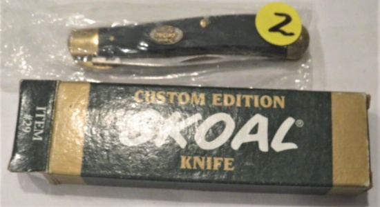 Skoal Pocket Knife by Schrade in box