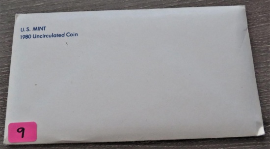 1980 US Mint Uncirculated Coin