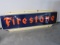 Firestone One Sided Sign