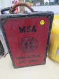 M-S-A Industrial gas mask in case