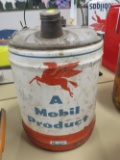 Mobil metal can