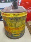 Petroleum Motor oil can