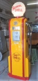 Super Shell Reconditioned Gas Pump