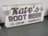 Kates Root Beer Sign