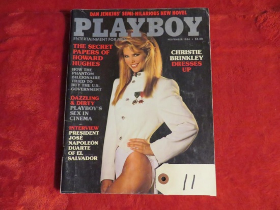 Playboy Nov 84 (Christie Brinkley)