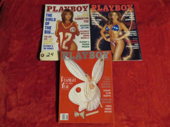 Playboy June, July, Oct 96