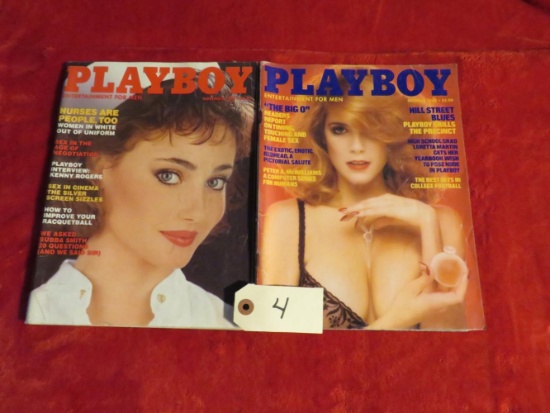 Playboy Oct, Nov 83