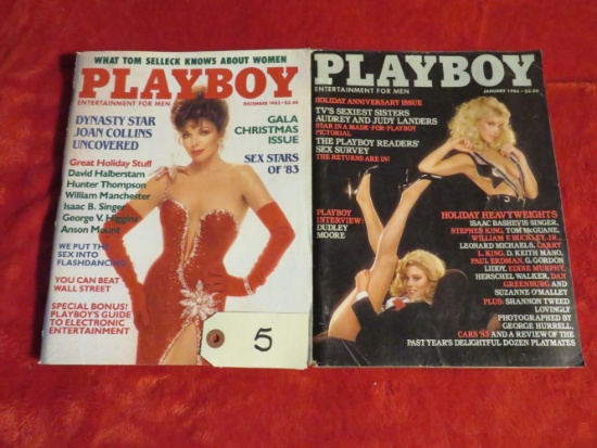 Playboy Dec, Jan 83