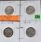 4 Buffalo Nickels