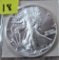 1990 American Silver Eagle