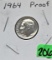 1964 Roosevelt Dime