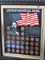 United States 20th Century Coins - FRAMED