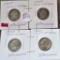 1942-P, 32-S, 44-S, 45-S WW2 Nickel