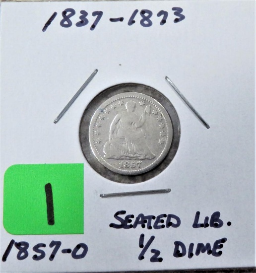 1857-O Seated Dime