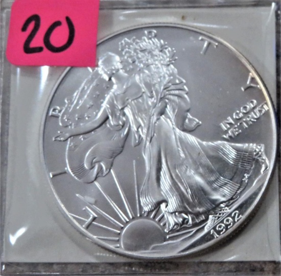 1992 American Silver Eagle