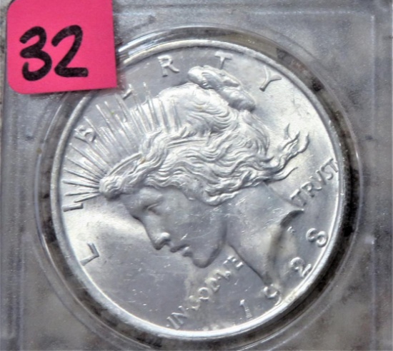 1923 Peace Dollar