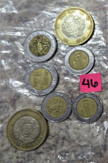 Misc. Mexico Coins