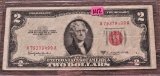 1953C Red Seal $2 Note